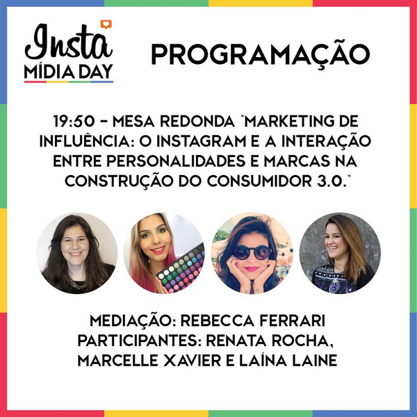 programaçao insta midia day mesa redonda marketing de influencia bh