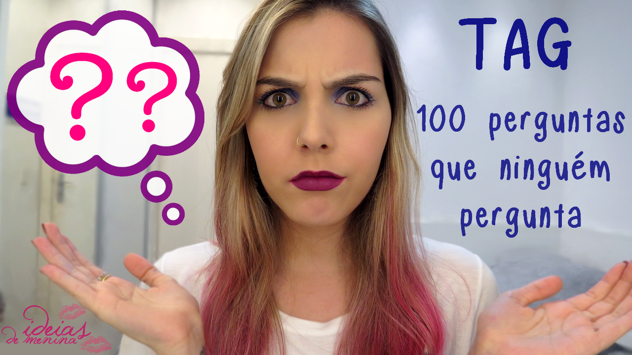 <font color='#f21696'>VÍDEO:</font> 100 perguntas que ninguém pergunta