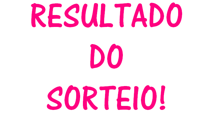 <font color='#f21696'>RESULTADO:</font> Sorteio de 3 anos e 7 meses