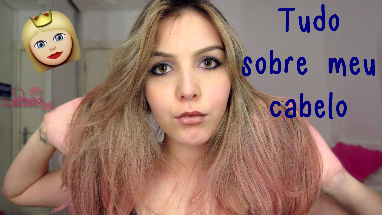 <font color='#f21696'>VÍDEO:</font> Tudo sobre meu cabelo